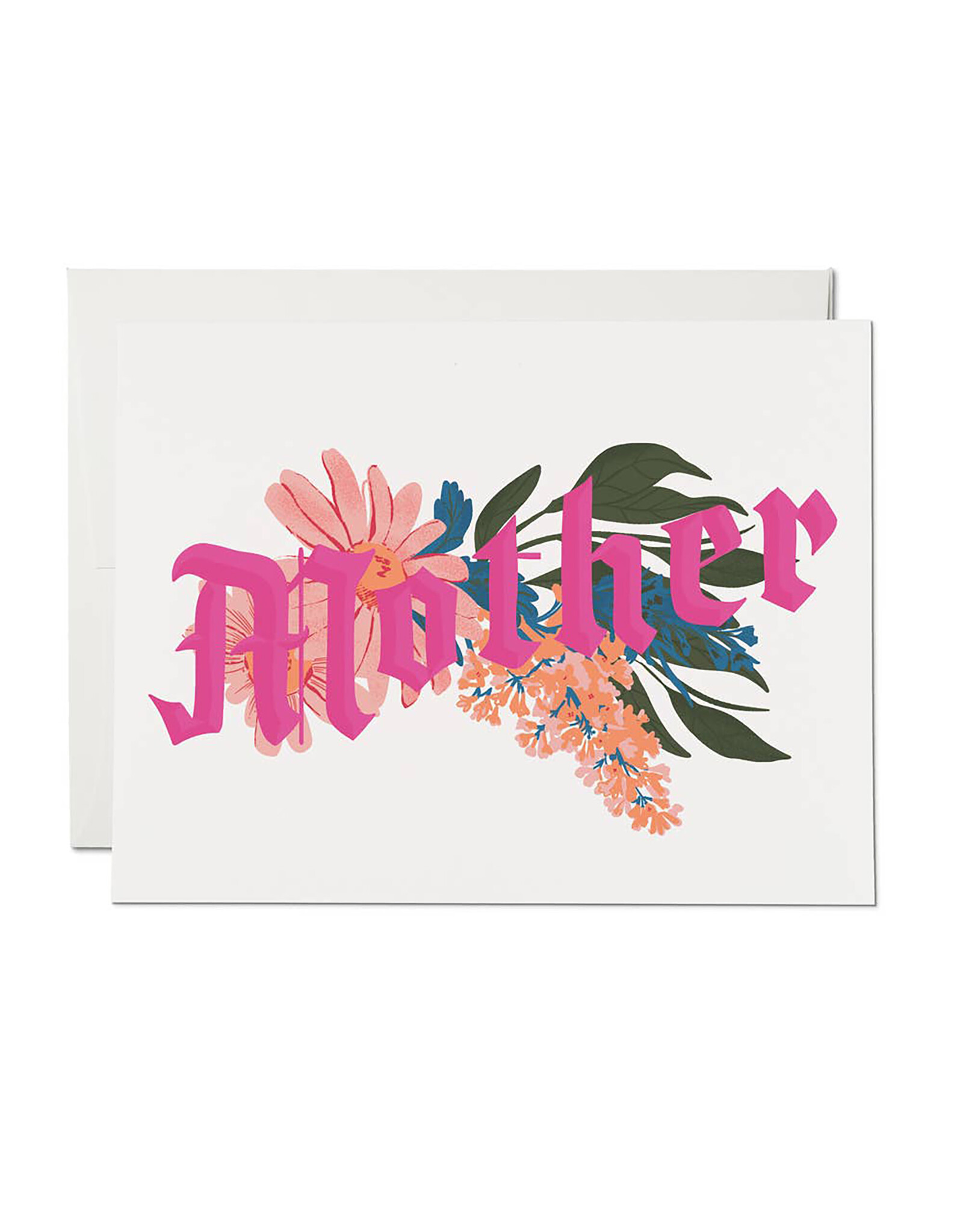 Red Cap Cards Tattoo Mother: Mother's Day A2 Greeting Card