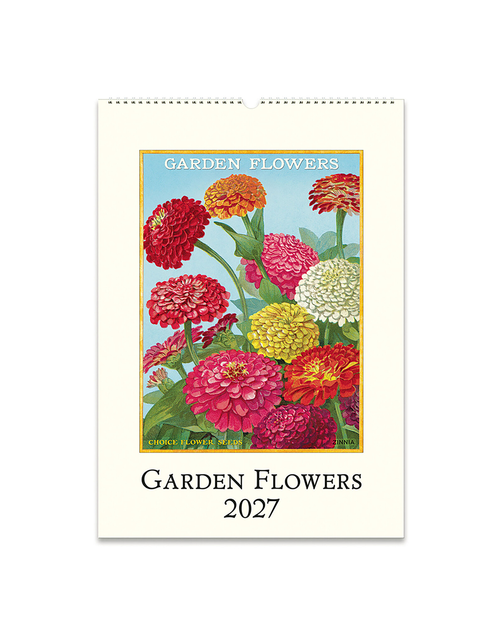 Cavallini Papers & Co. 2027 Wall Calendar Garden Flowers