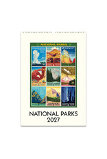 Cavallini Papers & Co. 2027 Wall Calendar National Parks