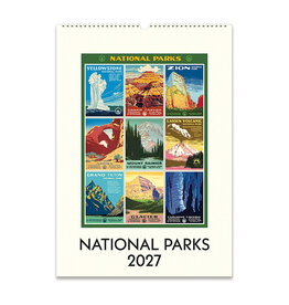 Cavallini Papers & Co. 2027 Wall Calendar National Parks
