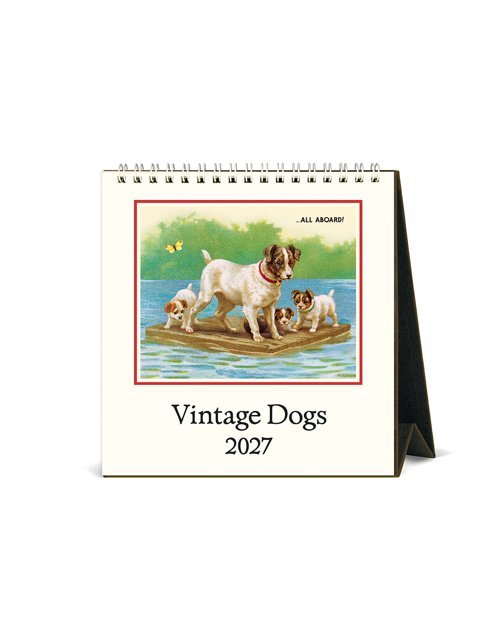 Cavallini Papers & Co. 2027 Desk Calendar Dogs