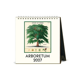 Cavallini Papers & Co. 2027 Desk Calendar Arboretum