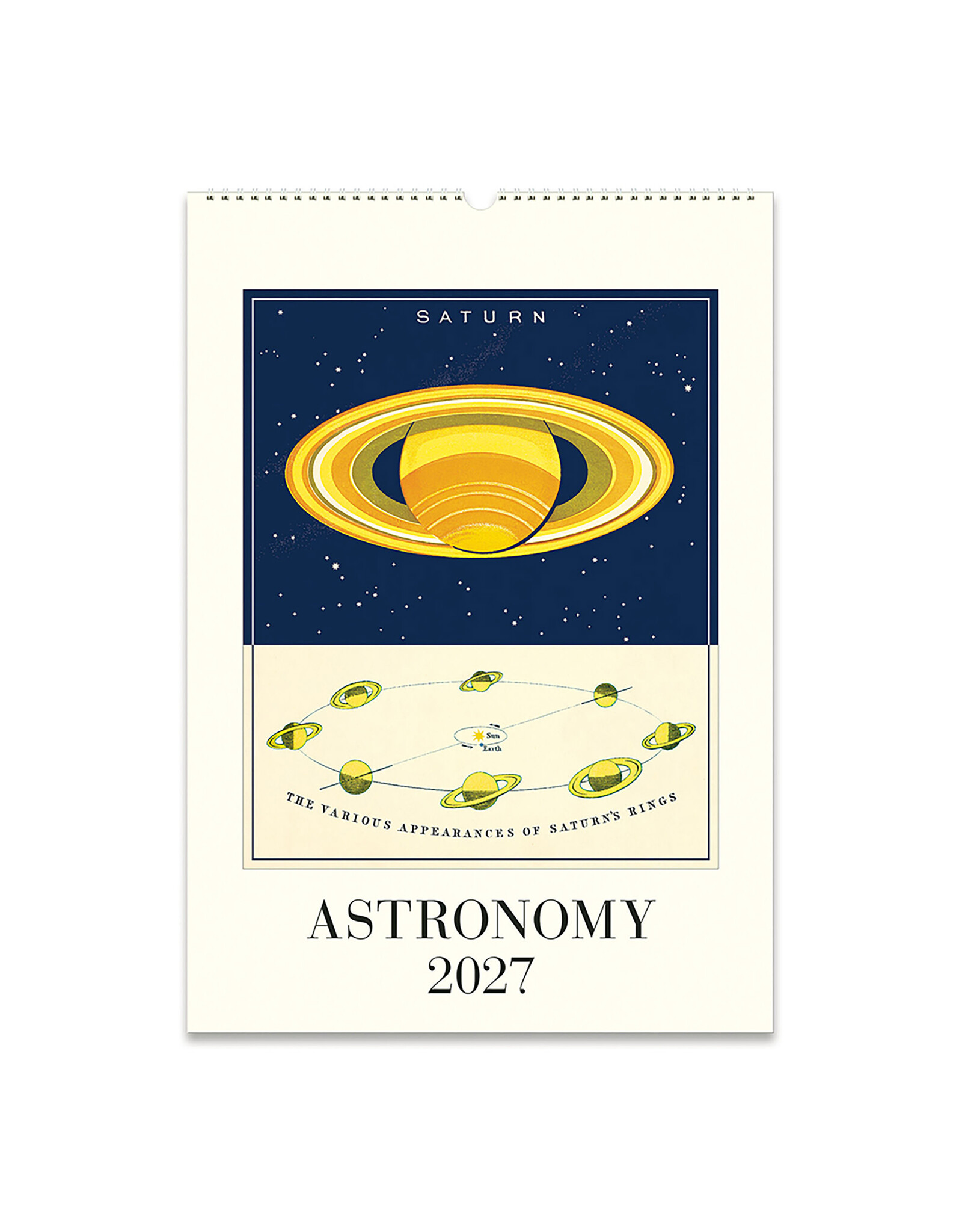 Cavallini Papers & Co. 2027 Wall Calendar Astronomy