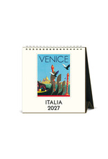 Cavallini Papers & Co. 2027 Desk Calendar Italia