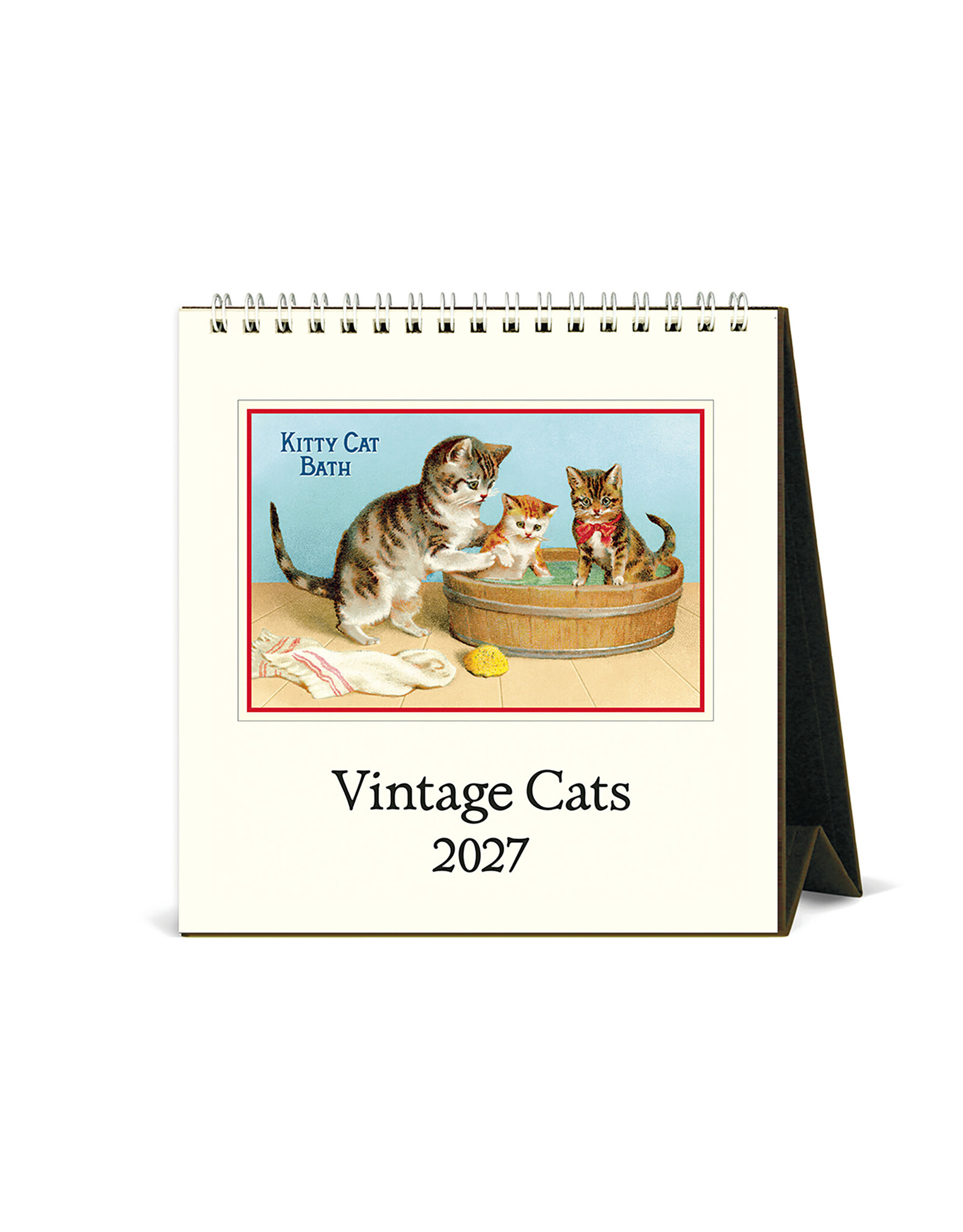 Cavallini Papers & Co. 2027 Desk Calendar Cats