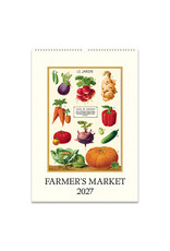 Cavallini Papers & Co. 2027 Wall Calendar Farmer's Market