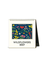 Cavallini Papers & Co. 2027 Desk Calendar Wildflowers