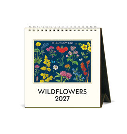 Cavallini Papers & Co. 2027 Desk Calendar Wildflowers