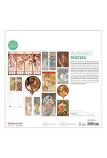 Pomegranate Alphonse Mucha 2027 Wall Calendar
