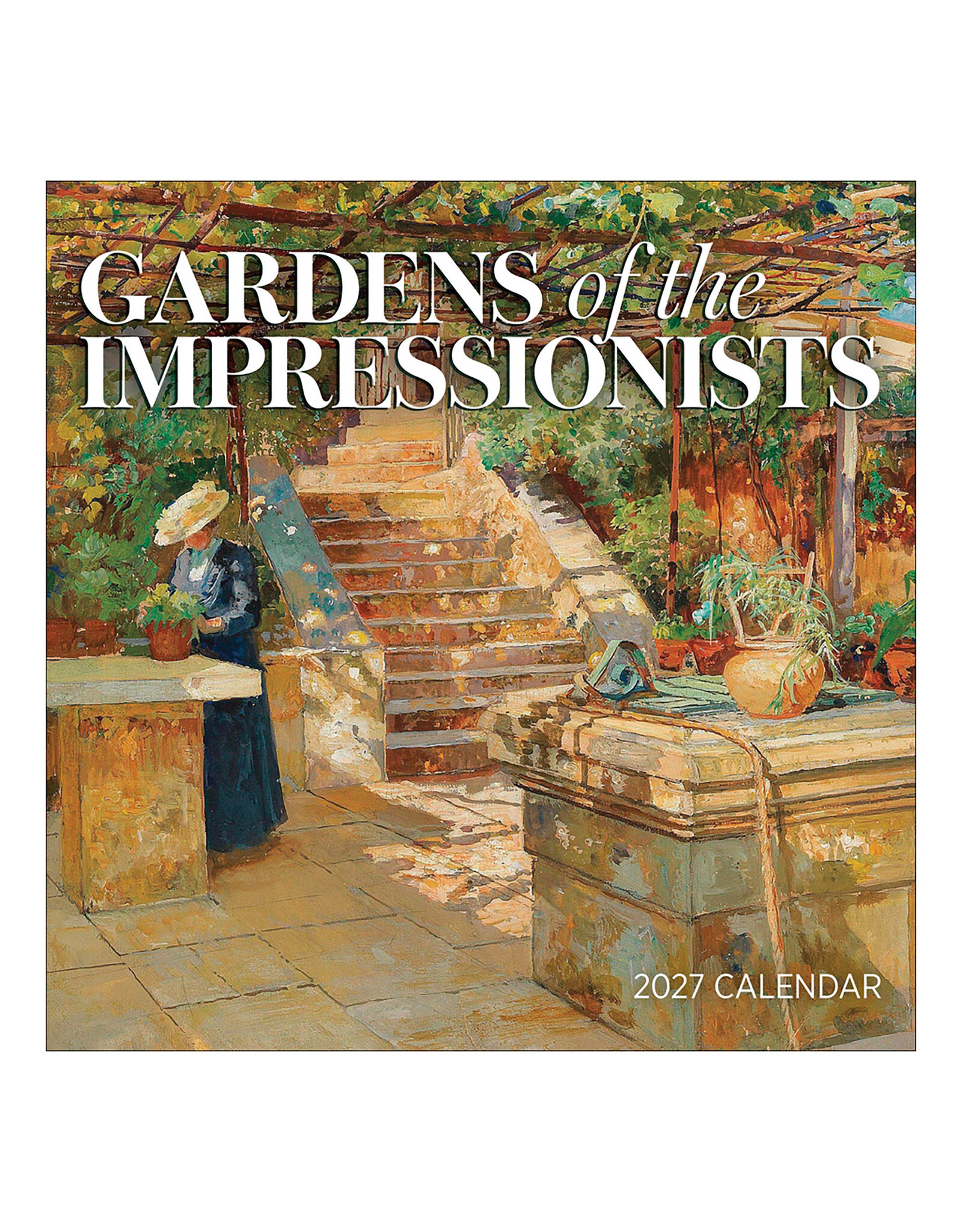 Pomegranate Gardens of the Impressionists 2027 Wall Calendar