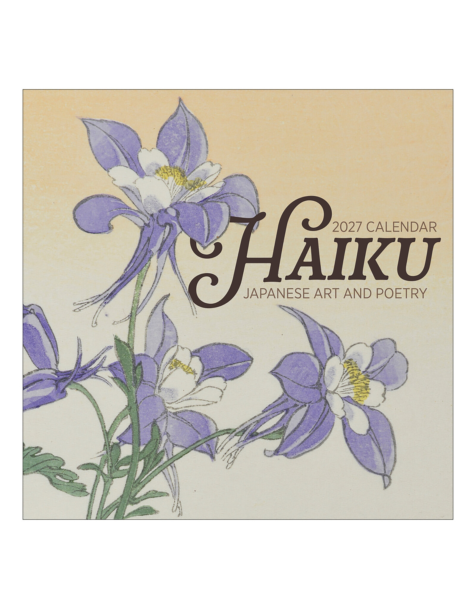 Pomegranate Haiku: Japanese Art and Poetry 2027 Wall Calendar