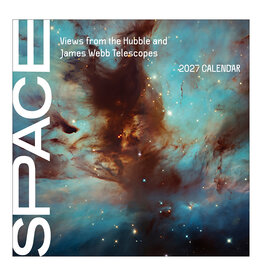 Pomegranate Space: Views from the Hubble and James Webb Telescopes 2027 Wall Calendar