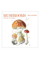 Pomegranate Mushrooms: Alexander Viazmensky 2027 Wall Calendar
