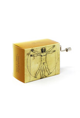 Fridolin Vitruvian Man Da Vinci Kleine Nachtmusik Night Music Music Box