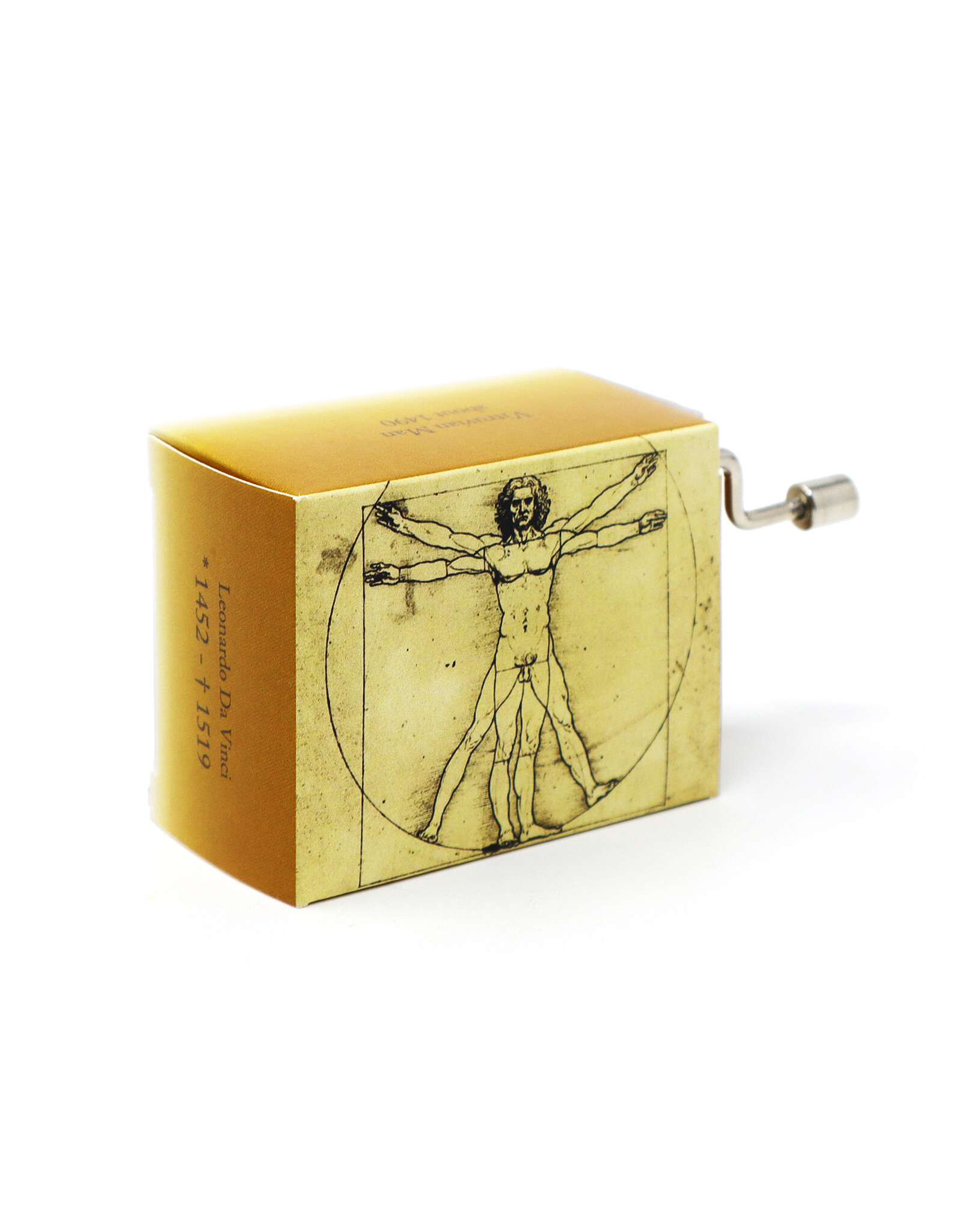 Fridolin Vitruvian Man Da Vinci Kleine Nachtmusik Night Music Music Box