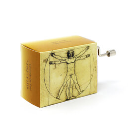 Fridolin Vitruvian Man Da Vinci Kleine Nachtmusik Night Music Music Box
