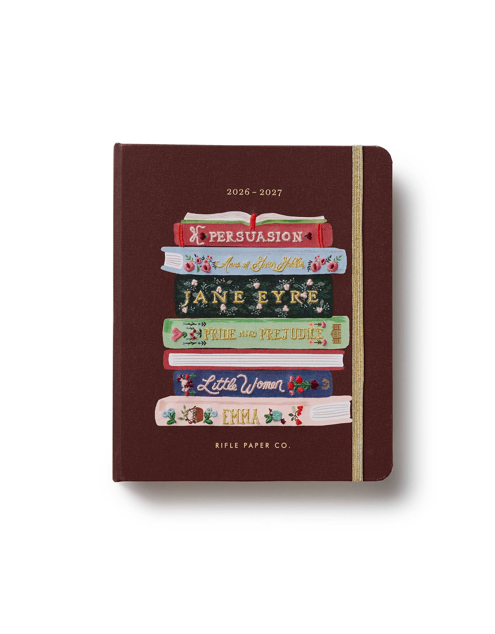 Rifle Paper Co. 2027 Ladies Night Book Club 17-Month Covered Spiral Planner