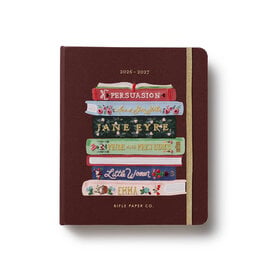 Rifle Paper Co. 2027 Ladies Night Book Club 17-Month Covered Spiral Planner