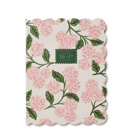 Rifle Paper Co. 2027 Pink Hydrangea 12-Month Academic Appointment Notebook