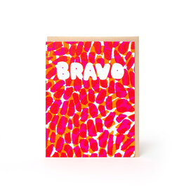 Egg Press Bravo Congratulations Graduation A2 Greeting Card