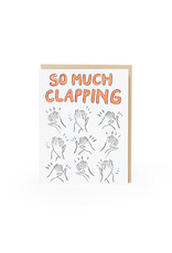 Egg Press Clap Congrats Grad Letterpress A2 Greeting Card