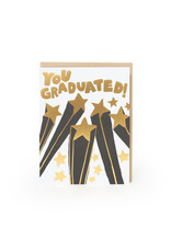 Egg Press Graduation Congrats Letterpress A2  Greeting Card