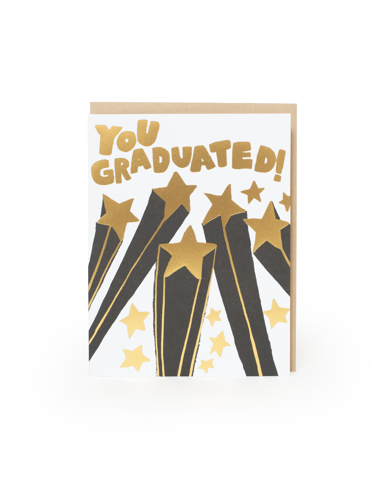 Egg Press Graduation Congrats Letterpress A2  Greeting Card