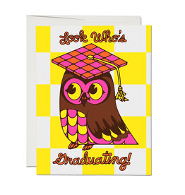 Red Cap Cards Look Who A2 Greeting Card