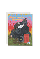 Red Cap Cards Raccoon Fun Congratulations A2 Greeting Card
