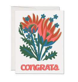 Red Cap Cards Utah Flower A2 Greeting Card