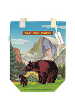Cavallini Papers & Co. National Parks Bear Tote Bag  TB/NPBEAR