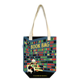 Cavallini Papers & Co. Library Tote Bag  TB/BOOKLIB