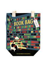 Cavallini Papers & Co. Library Tote Bag  TB/BOOKLIB