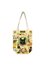 Cavallini Papers & Co. Vintage Cats Tote Bag