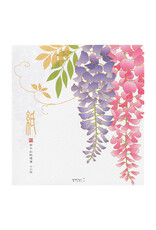 Midori Wisteria Letter Pad Four Designs 951 Silk-Printing S2  85951006