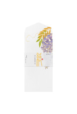 Midori Wisteria Envelope Four Designs 952 Silk-Printing S2  85952006