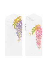 Midori Wisteria Envelope Four Designs 952 Silk-Printing S2  85952006