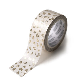 Botanica Paper Co. Gold Petite Flora Washi Tape  WT14