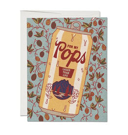 Red Cap Cards Larger Than Life A2 Greeting Card