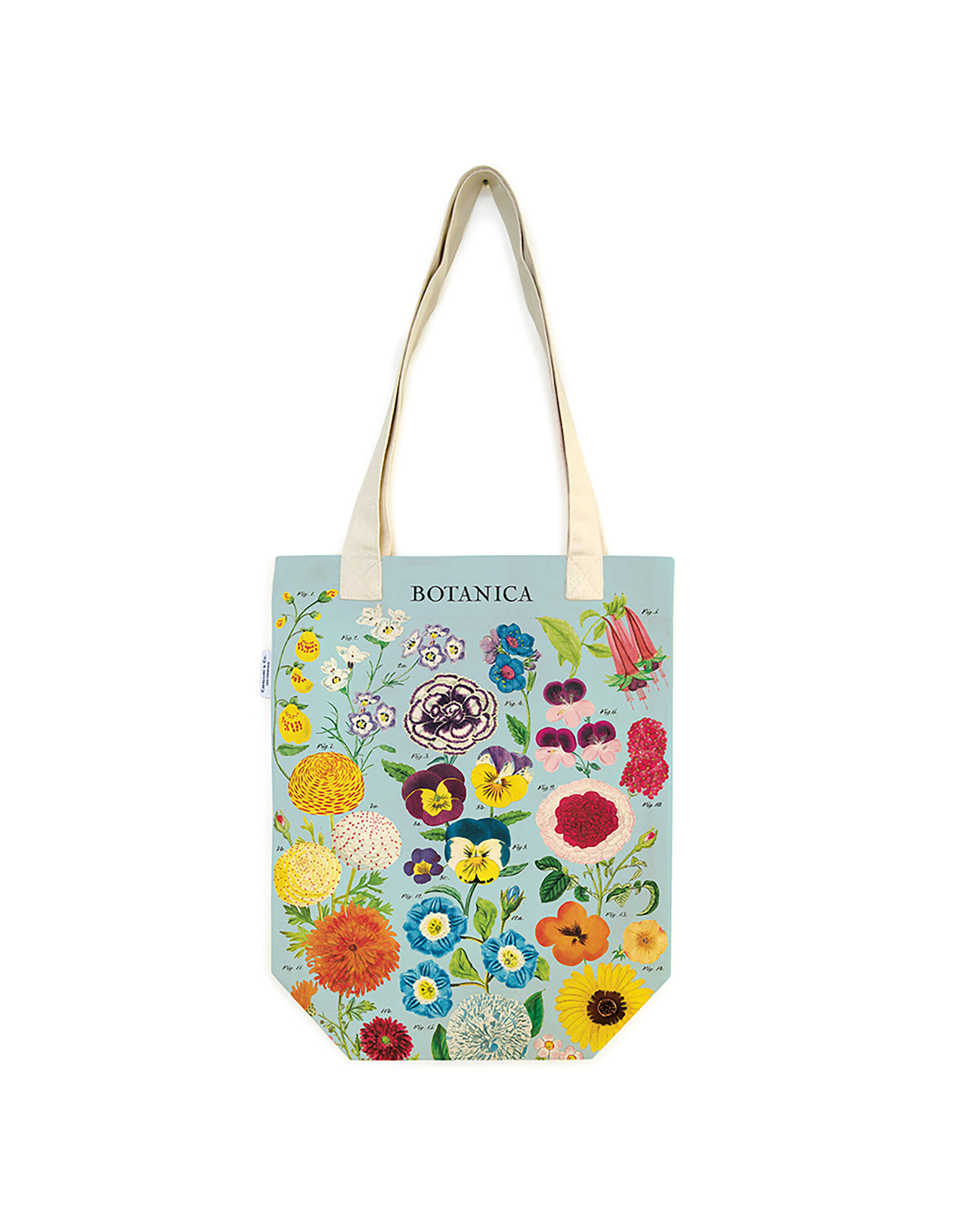Cavallini Papers & Co. Botanica Tote Bag