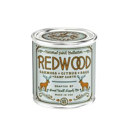 Good & Well Supply Co. Half-Pint Redwood Candle - Oakmoss, Sage, Citrus & Damp Earth