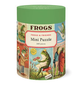 Cavallini Papers & Co. Frogs & Friends Mini Puzzle 240 Pcs