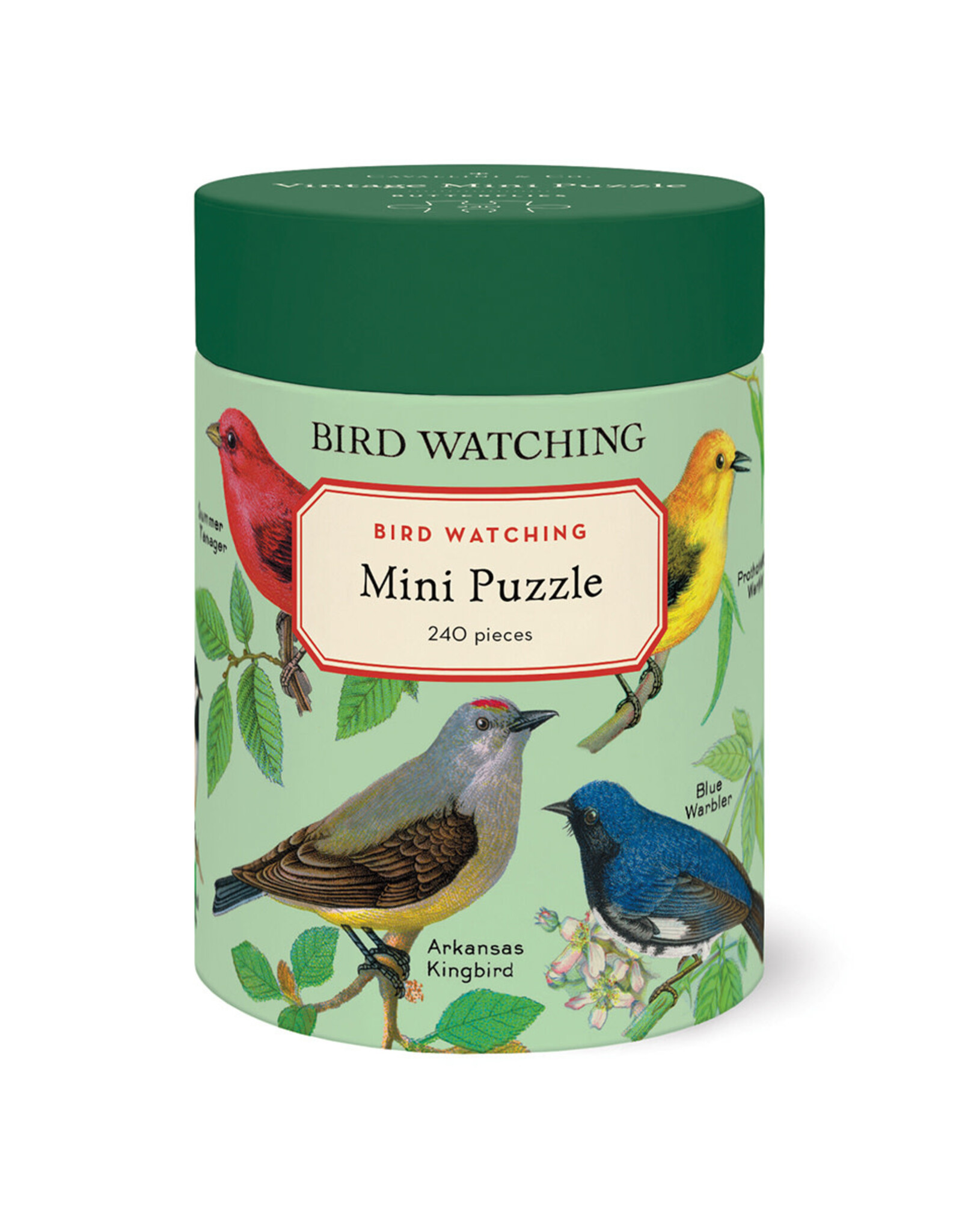 Cavallini Papers & Co. Bird Watching Mini Puzzle 240 Pcs