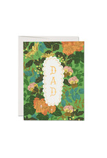 Red Cap Cards Verdant Tribute A2 Greeting Card