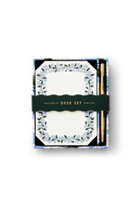 Rifle Paper Co. Hydrangea Note Writing Set of 130 Sheets and Pen