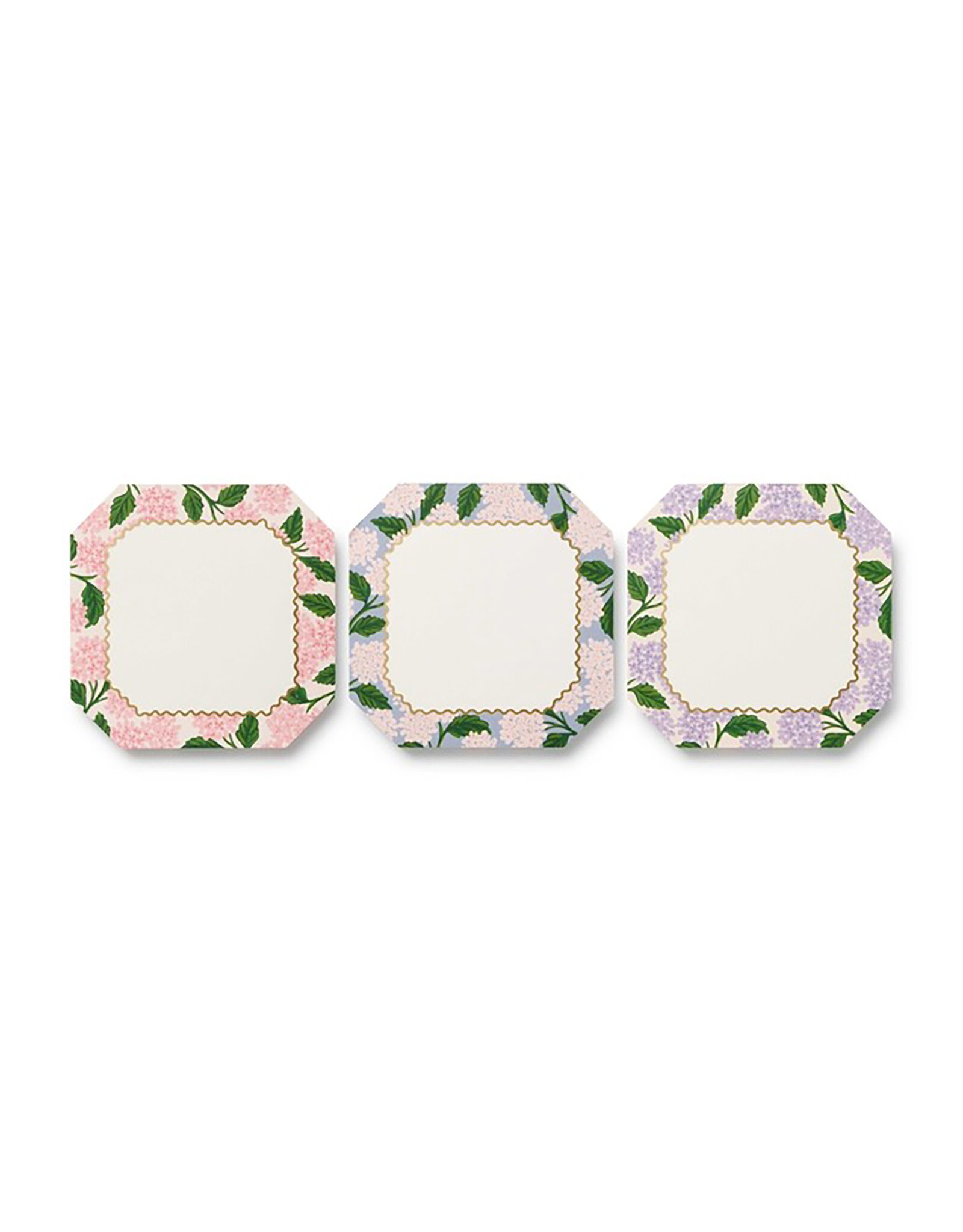 Rifle Paper Co. Pink Hydrangea Mini Notepad Trio