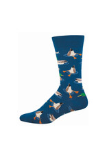 Socksmith Design Duck Dive 10-13 Men's Crew Socks