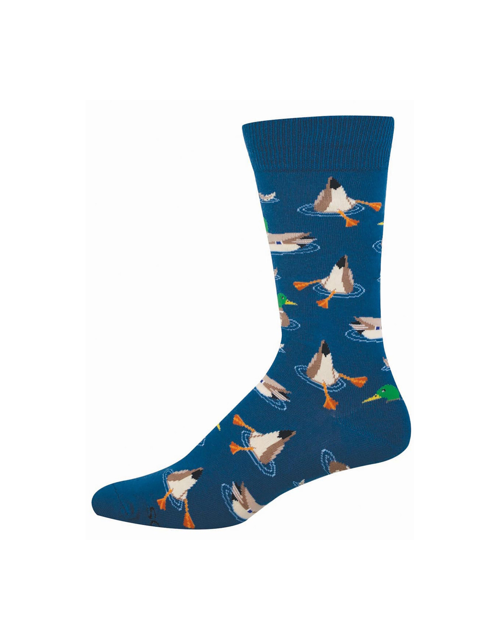Socksmith Design Duck Dive 10-13 Men's Crew Socks