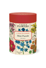 Cavallini Papers & Co. A Year in Flowers Mini Puzzle 240 Pcs