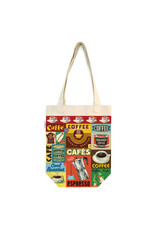 Cavallini Papers & Co. Coffee Tote Bag